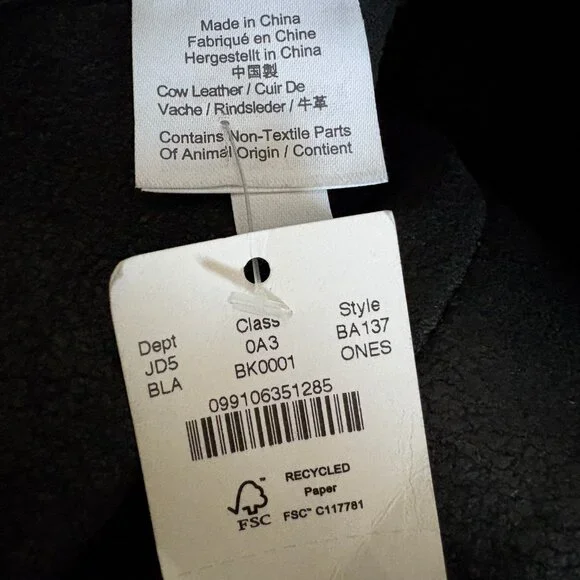 J. Crew Black Leather Tote Bag - Picture 7 of 10